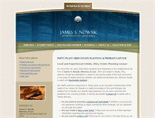 Tablet Screenshot of jimnowaklaw.com